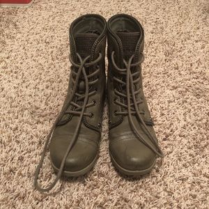 Guess combat boots
